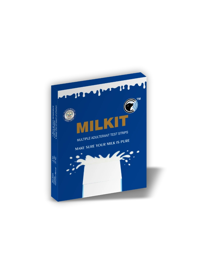 Multiple Adulterant Test Strips for Milk Purity, DRDO Approved [Pack of 1]